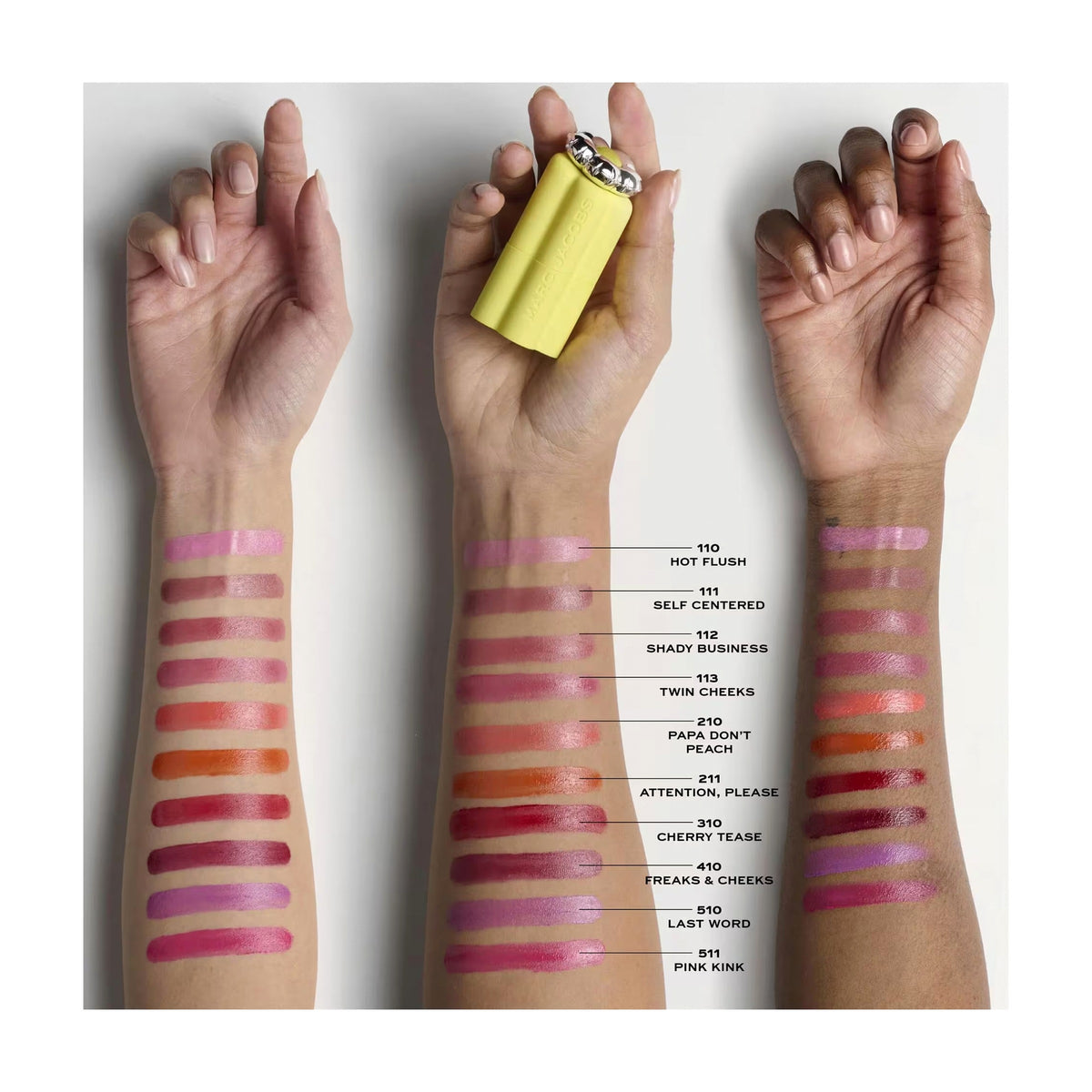 Marc Jacobs Joystick Blush - TWIN CHEEKS - DEEP PINK NUDE