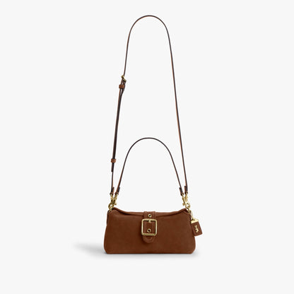 Coach Abbie Shoulder Bag - Gold/Warm Brown