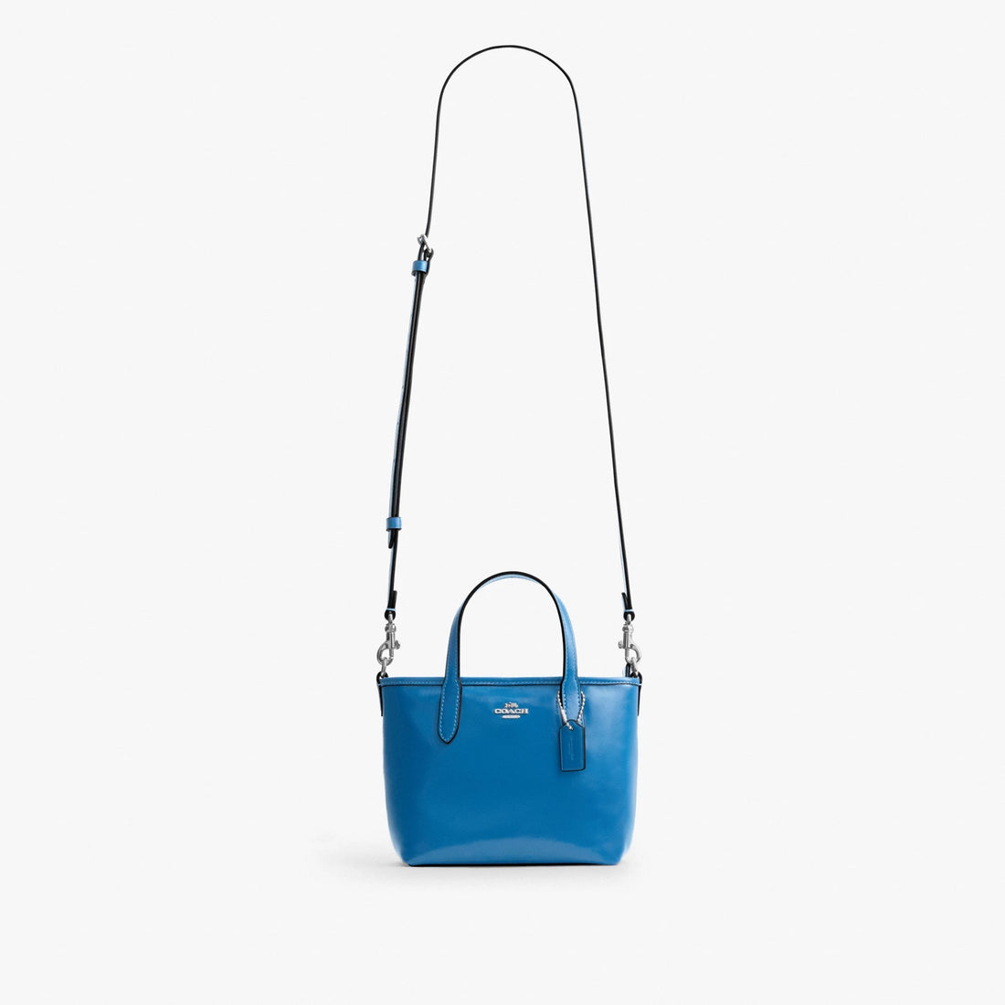 Coach City Mini Tote Bag - Silver/Blue Jay