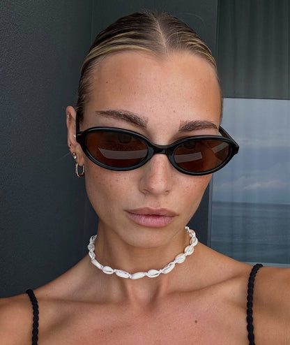 VEHLA June Sunglasses - Black/Choc