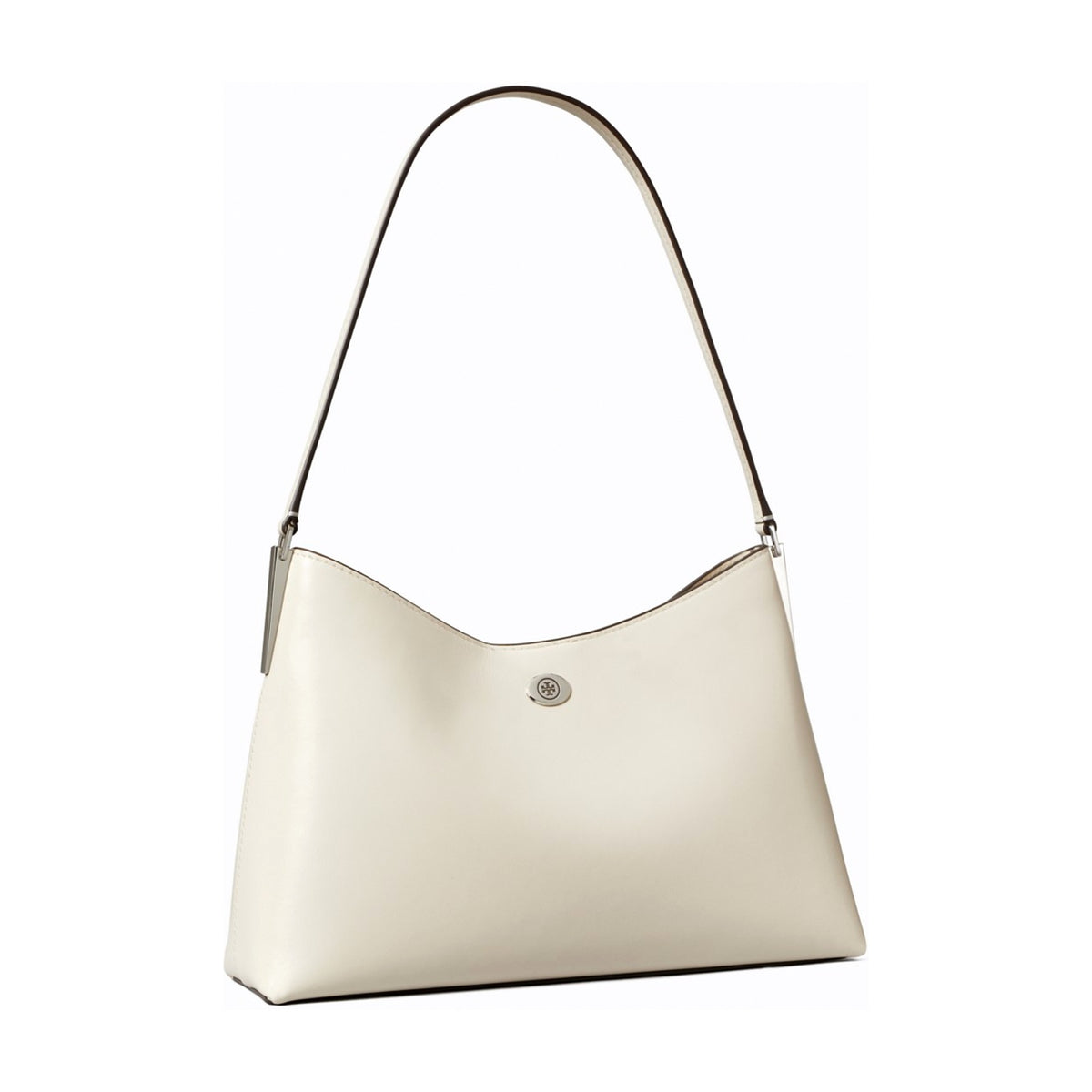 Tory Burch Small Robinson Shoulder Bag - Light Cream