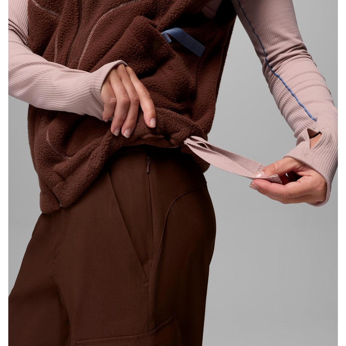Columbia Women's Misty Moondrift MTR Fleece Relaxed Vest - Tobacco