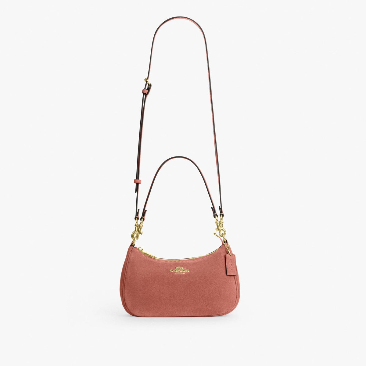 Coach Teri Shoulder Bag - Gold/Blush Pink