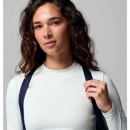 Columbia Women's Amaze Puff Mid Hooded Jacket - Collegiate Navy Matte