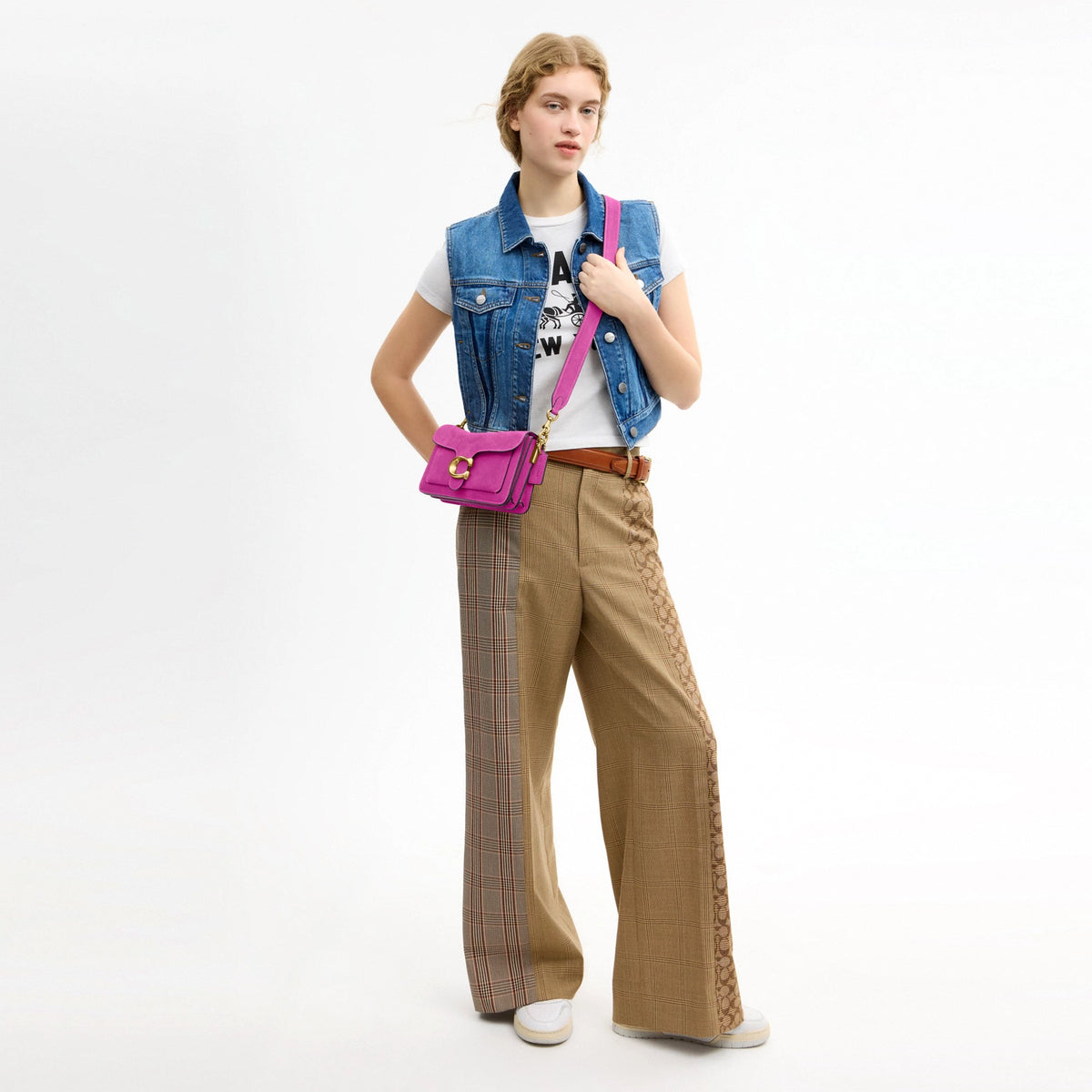 Coach Tabby Shoulder Bag 26 - Brass/Magenta