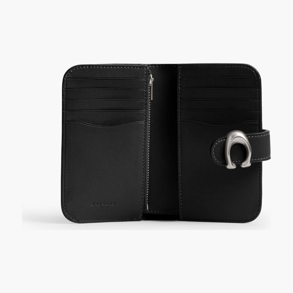 Coach Tabby Wallet - Silver/Black