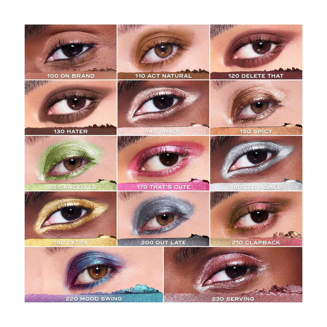 Marc Jacobs Born Star Eyeshadow - ZERO CHILL - METALLIC SILVER