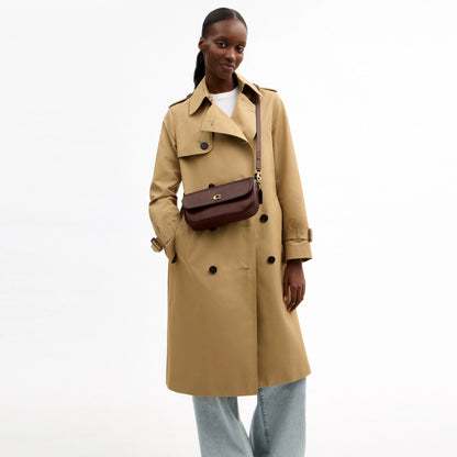Coach Brook Flap Chain Bag - Brass/Maple