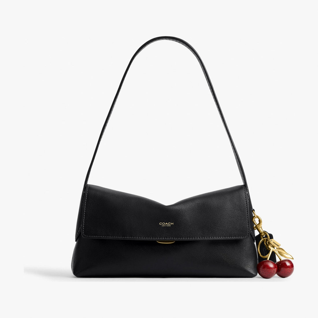 Coach Chelsea Shoulder Bag 26 - Brass/Black