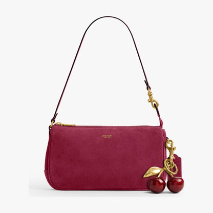 Coach Plaza Bag - Brass/Dark Fuchsia