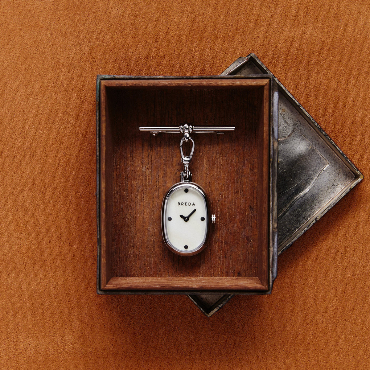BREDA Jane (Time Charm) - Silver/Ivory