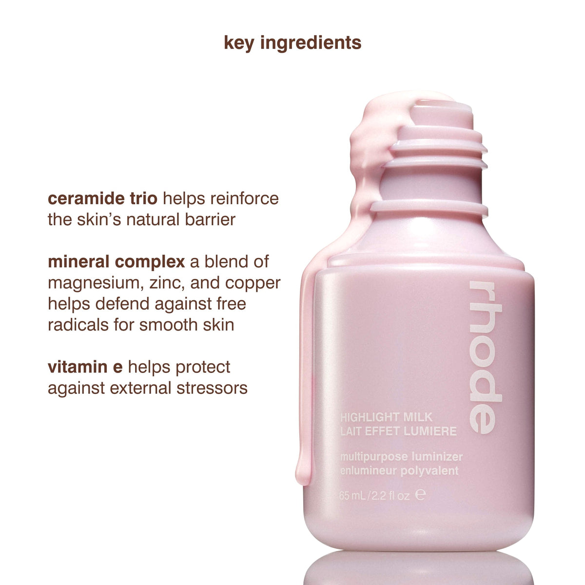 Rhode Highlight Milk Multipurpose Luminizer - 01