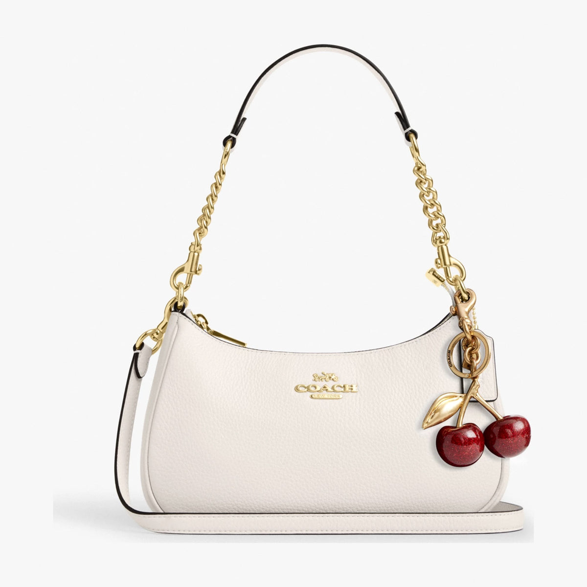 Coach Teri Shoulder Bag - Gold/Chalk