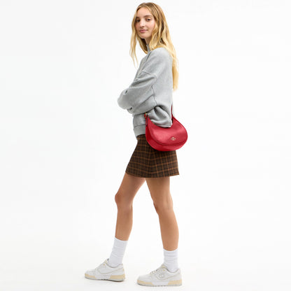 Coach Emily Shoulder Bag - Gold/Poppy