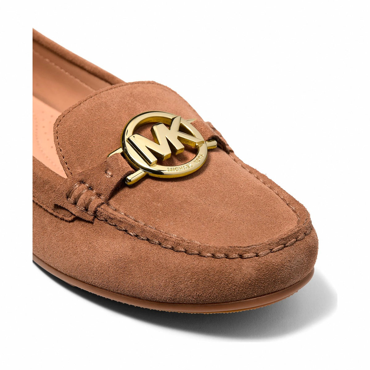 Michael Kors Fulton Suede Loafer - LUGGAGE