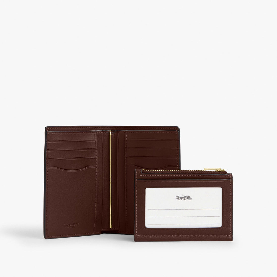 Coach 2-In-1 Wallet - Gold/Maple