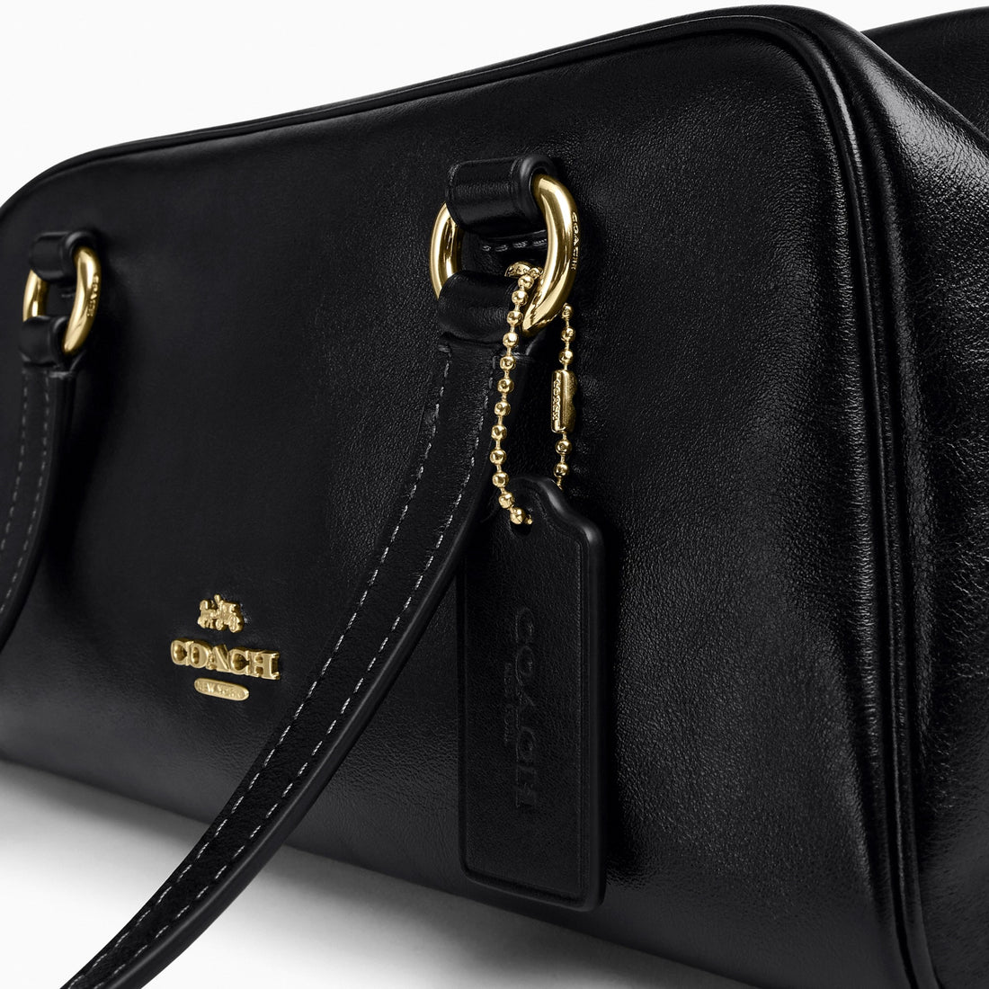 Coach Sydney Shoulder Bag - Gold/Black