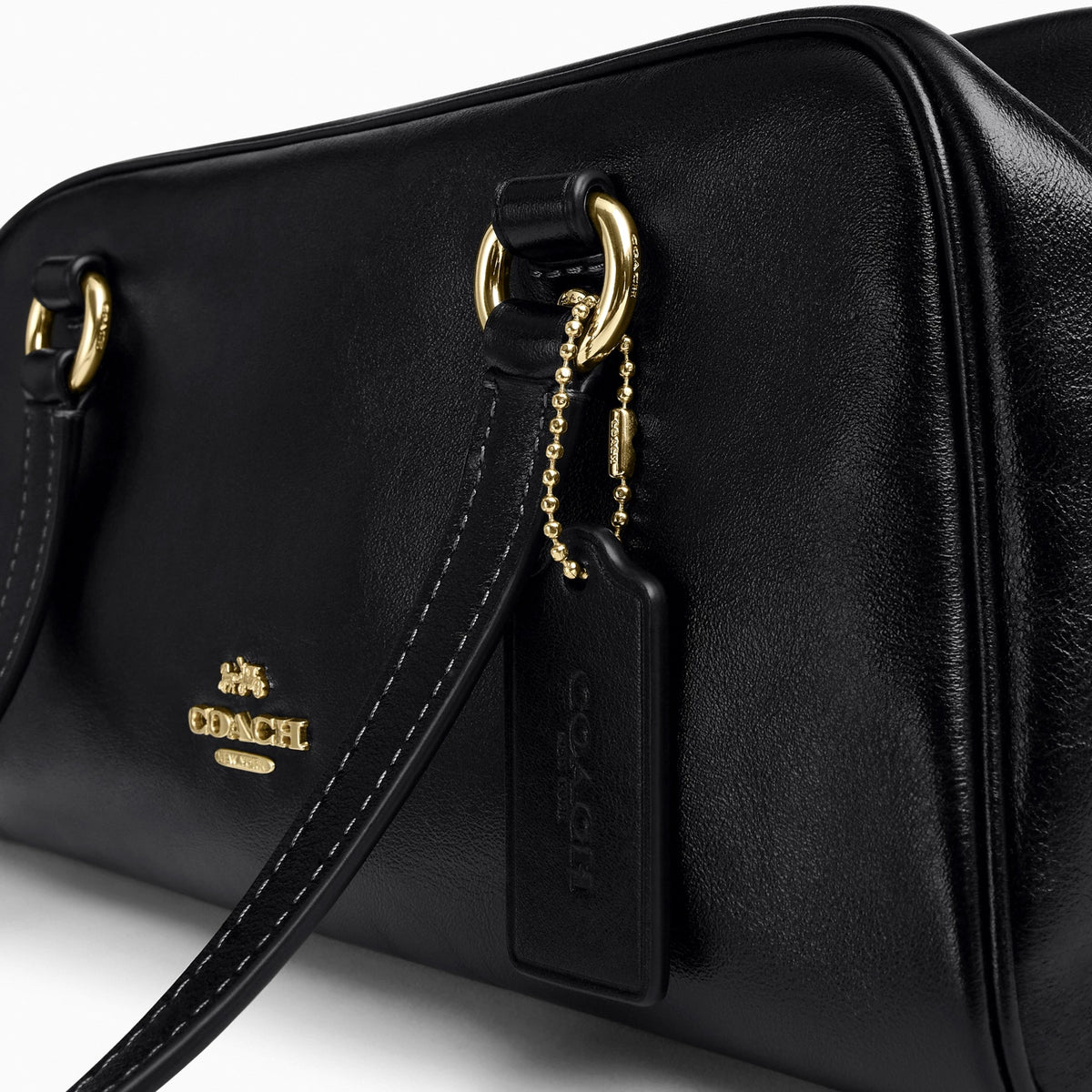 Coach Sydney Shoulder Bag - Gold/Black