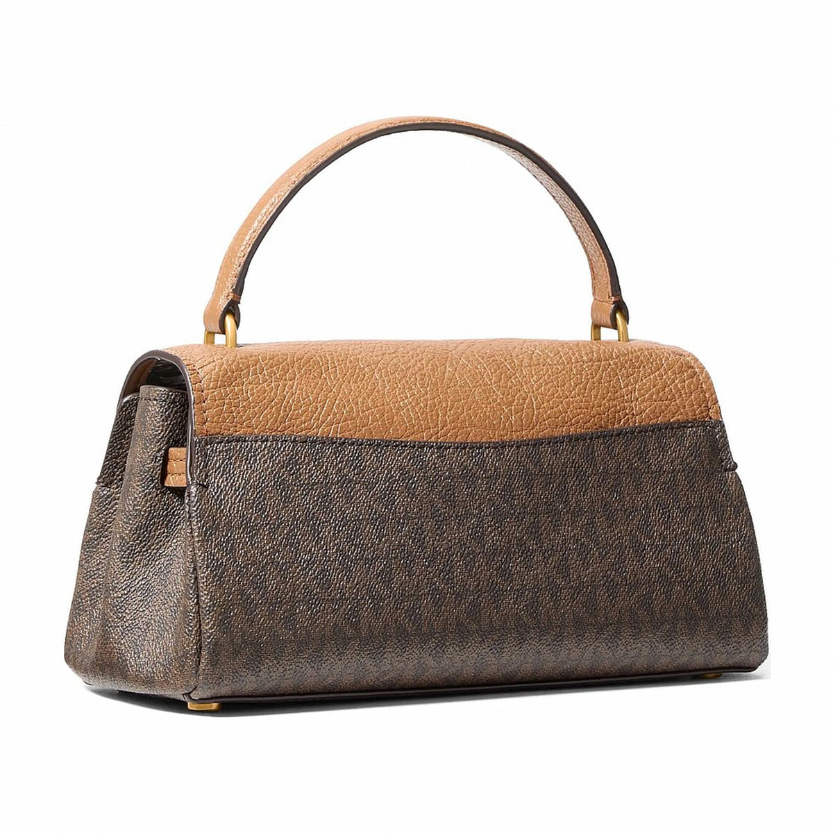 Michael Kors Hamilton Extra-Small Signature Logo Soft Crossbody Bag - BRN/ACORN