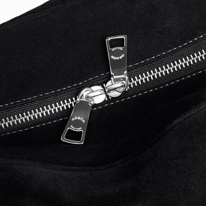 Coach Sydney Shoulder Bag - Silver/Black