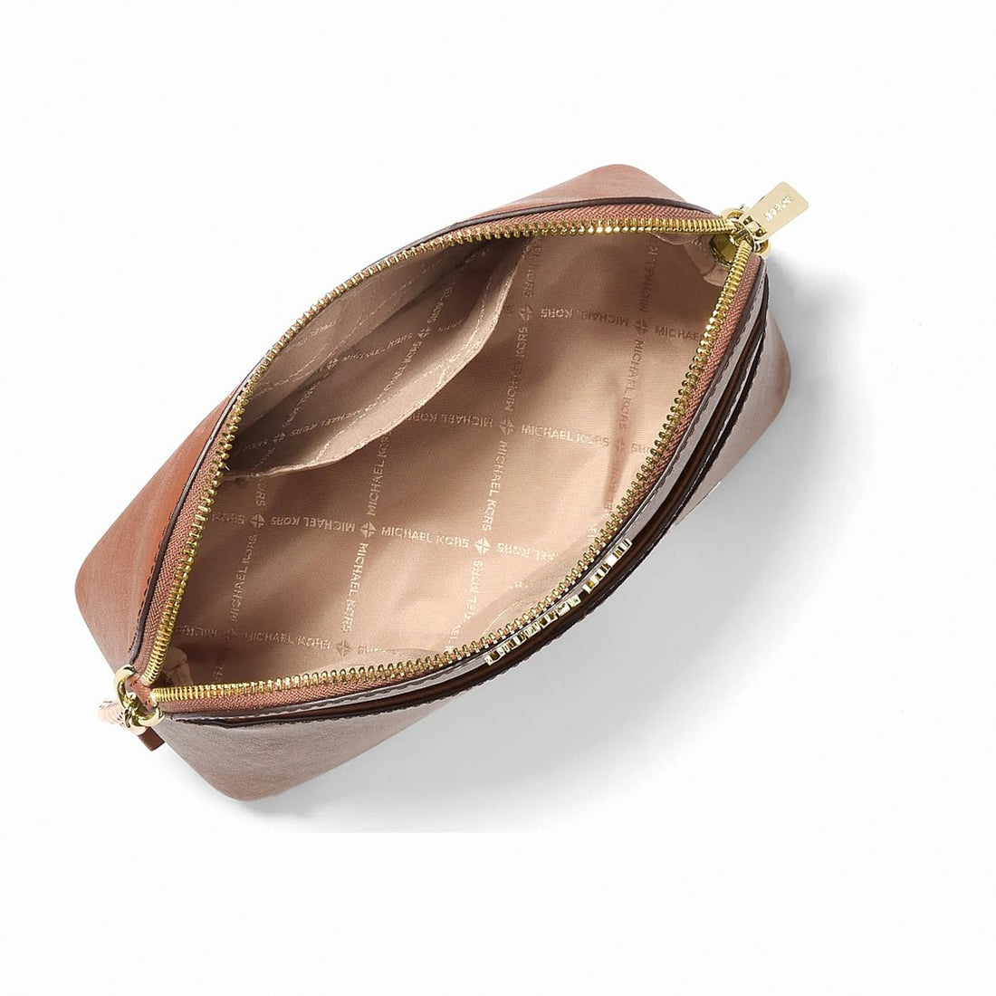 Michael Kors Jet Set Travel Medium Dome Crossbody Bag - LUGGAGE