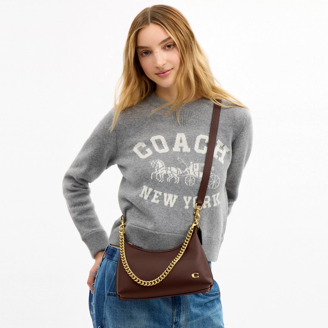 Coach Juliet Shoulder Bag 25 - Brass/Maple