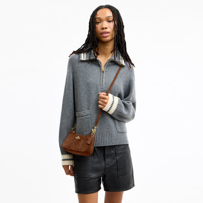 Coach Teri Mini Crossbody Bag - Gold/Warm Brown