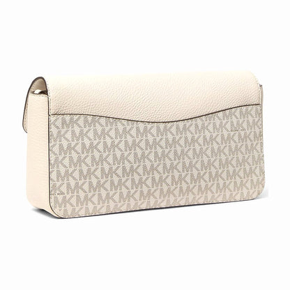 Michael Kors Kacey Medium Signature Logo Shoulder Bag - LT CRM MULTI