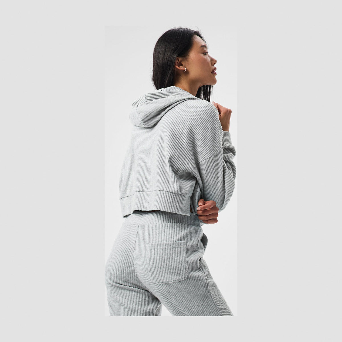 Alo Yoga Muse Hoodie - Athletic Heather Grey