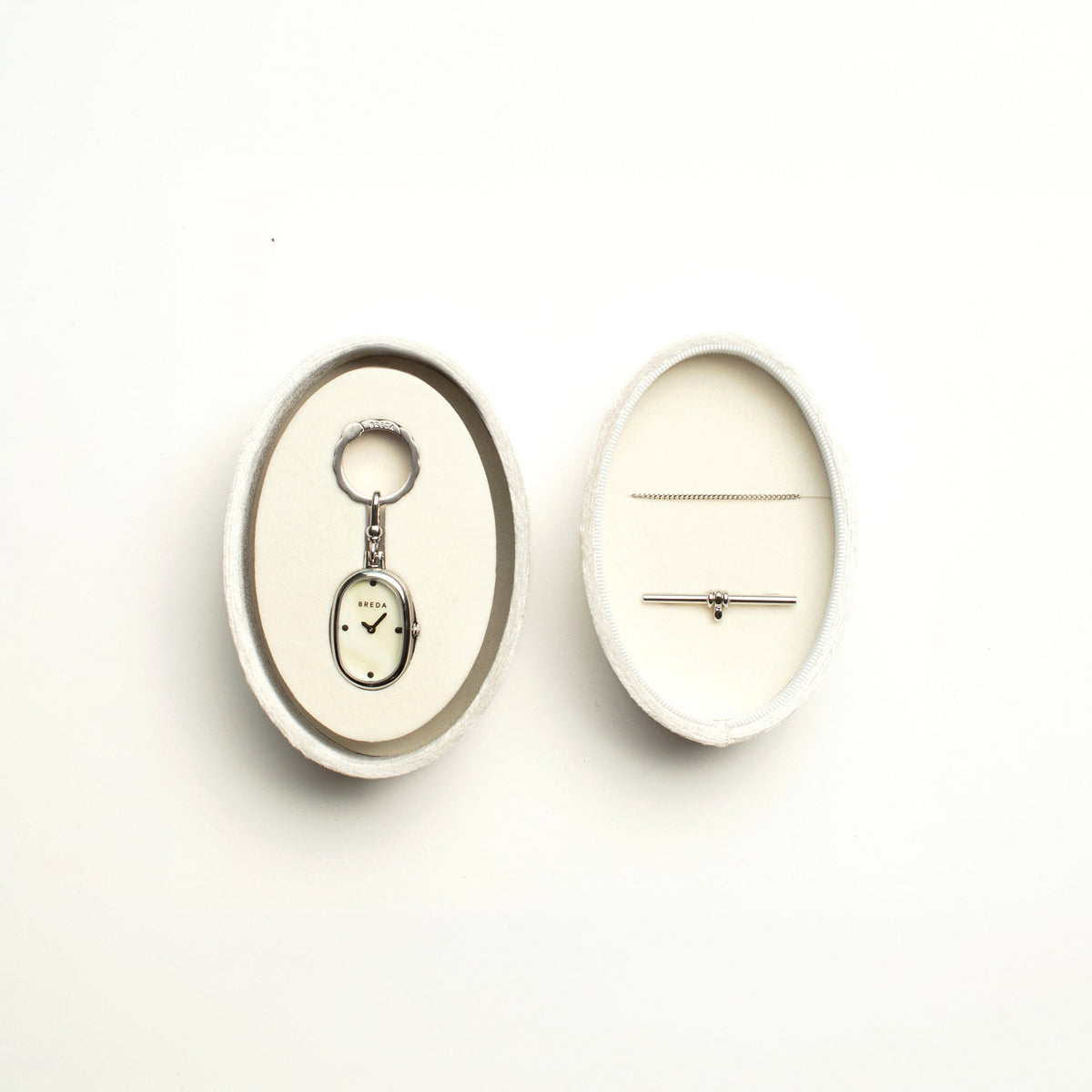 BREDA Jane (Time Charm) - Silver/Ivory