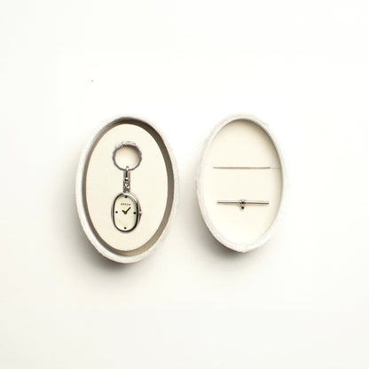 BREDA Jane (Time Charm) - Silver/Ivory