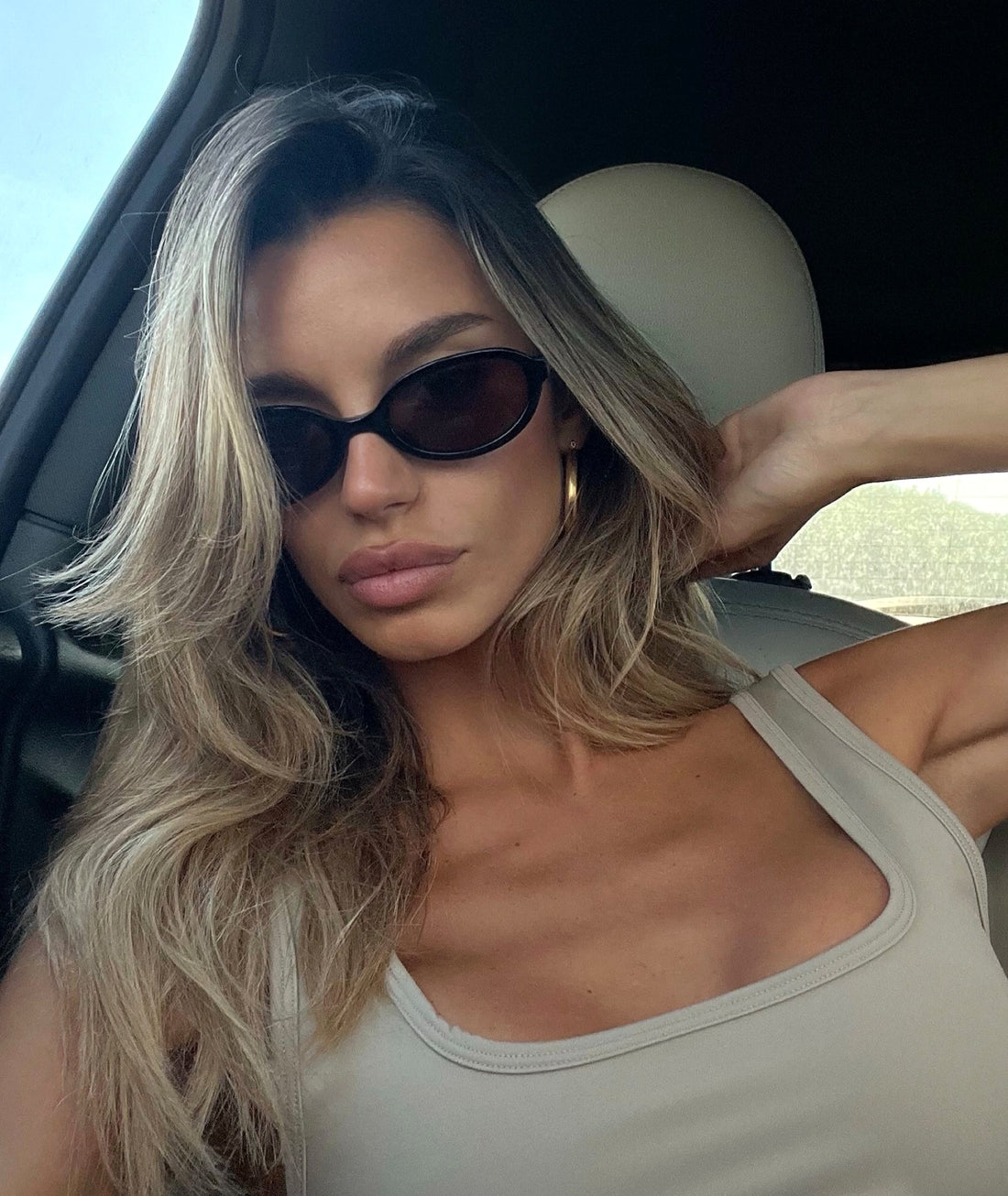 VEHLA June Sunglasses - Black/Choc
