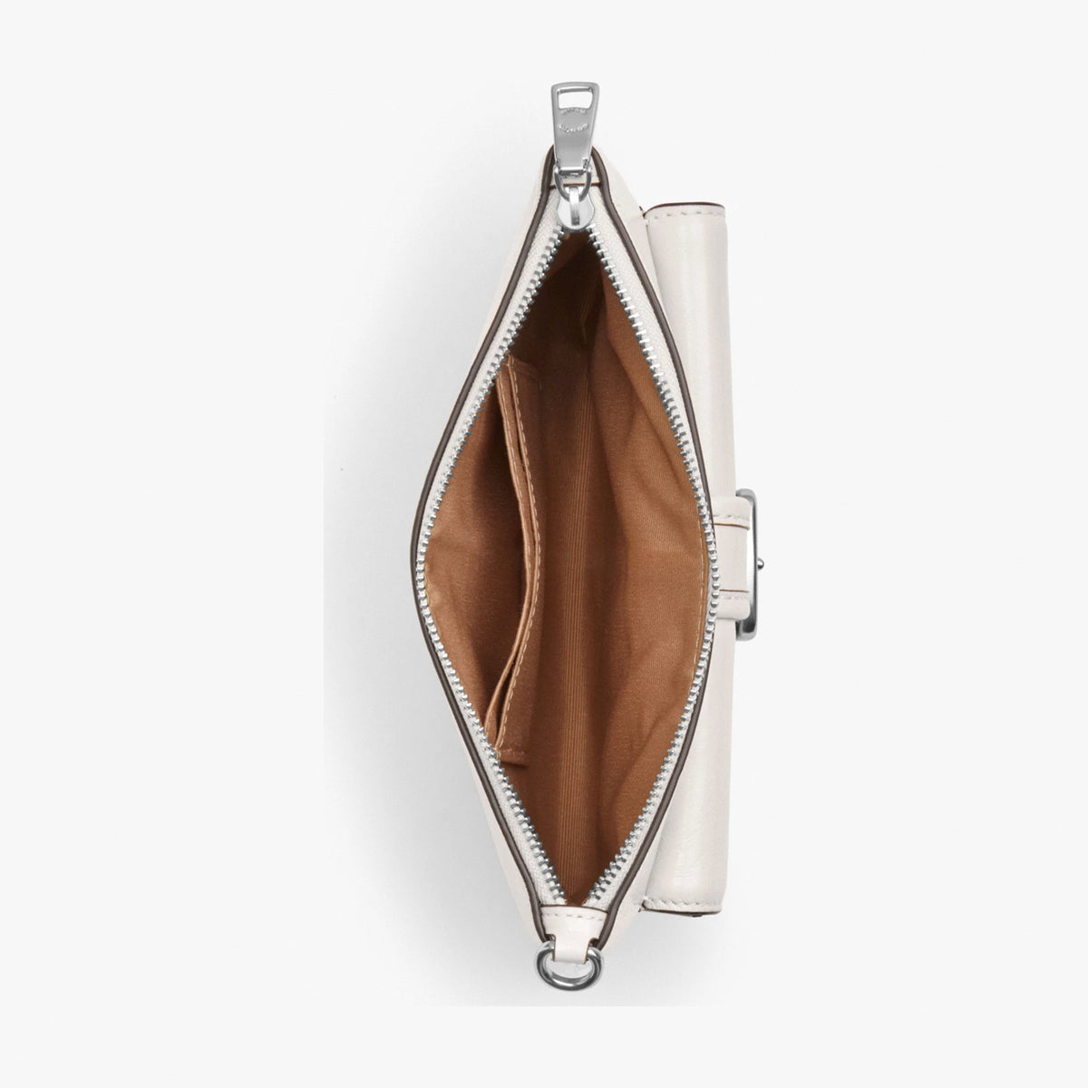Coach Ashton Wristlet - Silver/Chalk