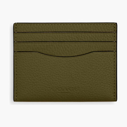 Coach Slim ID Card Case - Olive