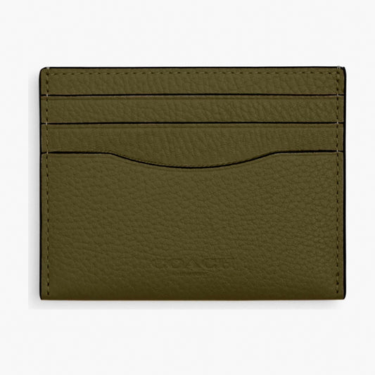 Coach Slim ID Card Case - Olive