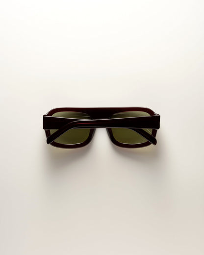 VEHLA Kaia Sunglasses - Malbec/Khaki