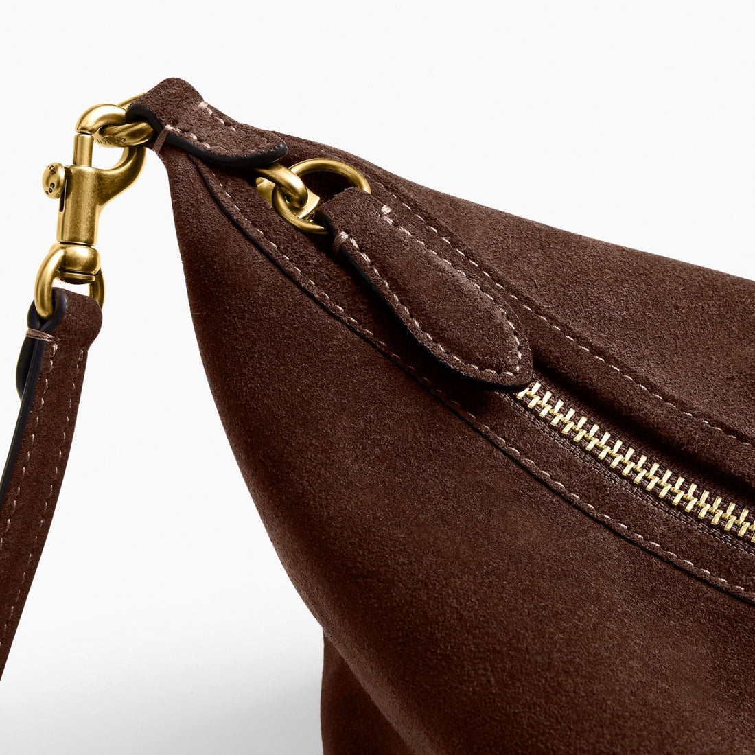 Coach Demi Bag - Brass/Dark Chocolate