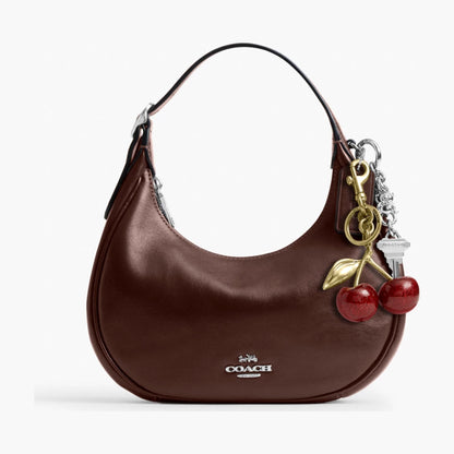 Coach Emily Shoulder Bag - Silver/Maple