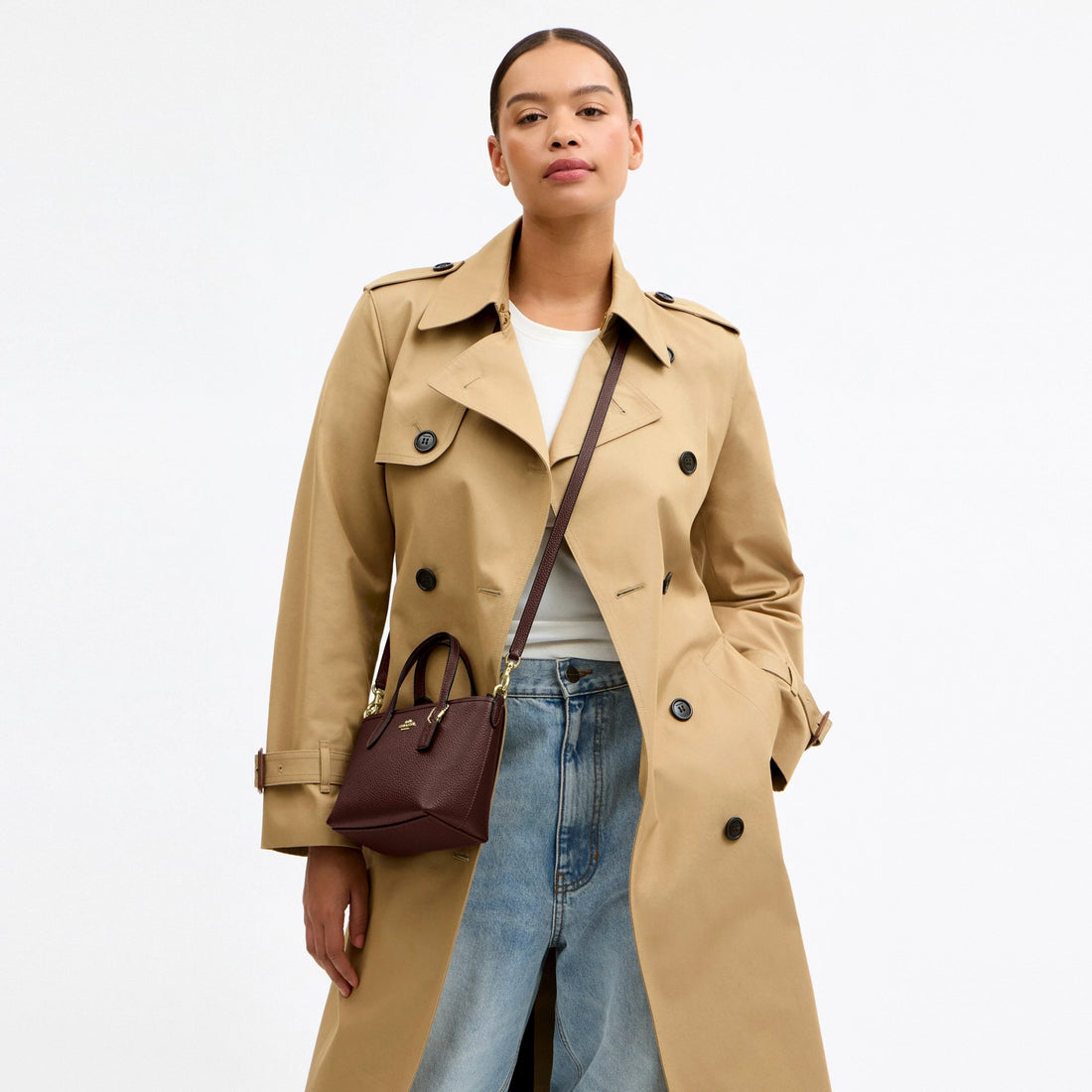 Coach City Mini Tote Bag - Gold/Maple