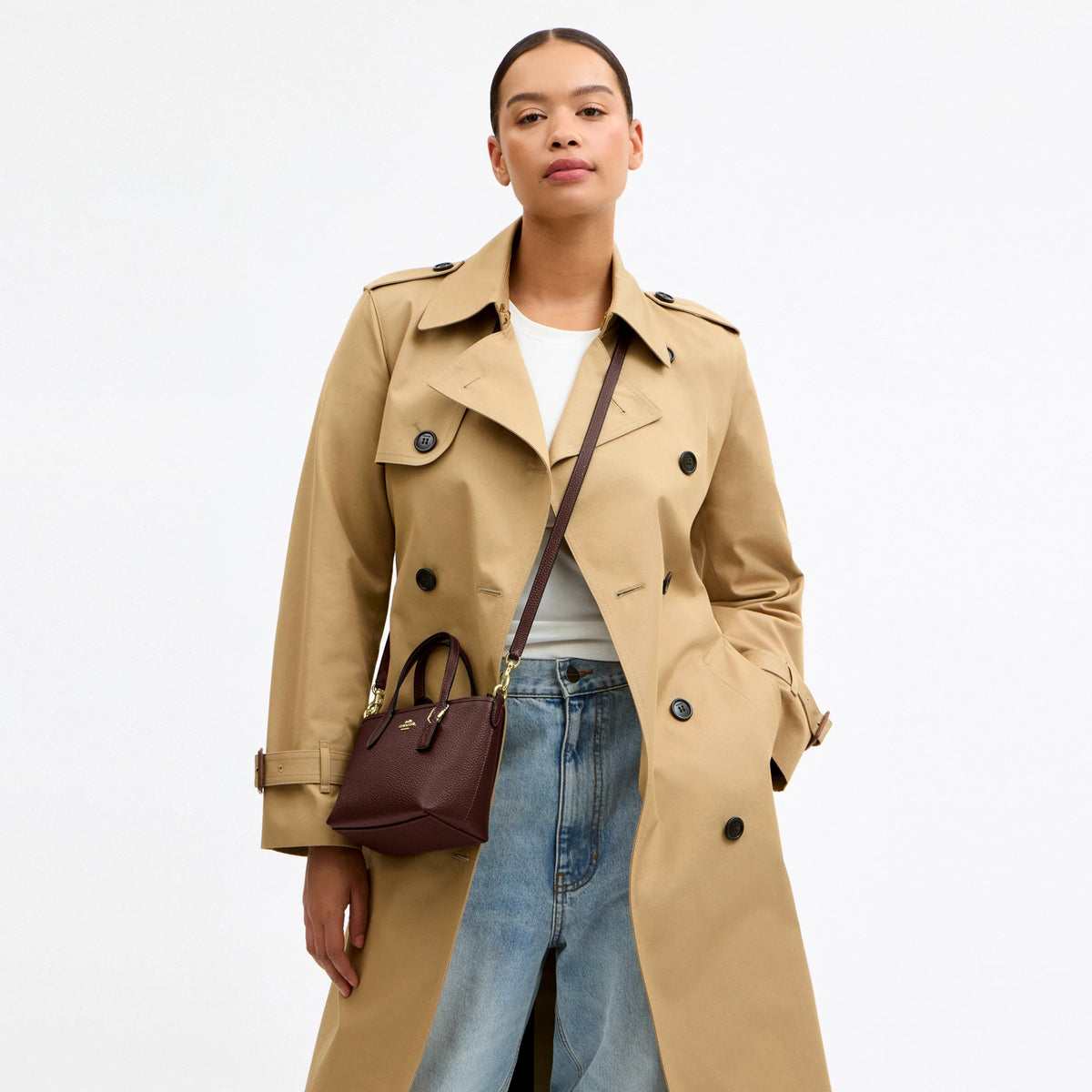 Coach City Mini Tote Bag - Gold/Maple