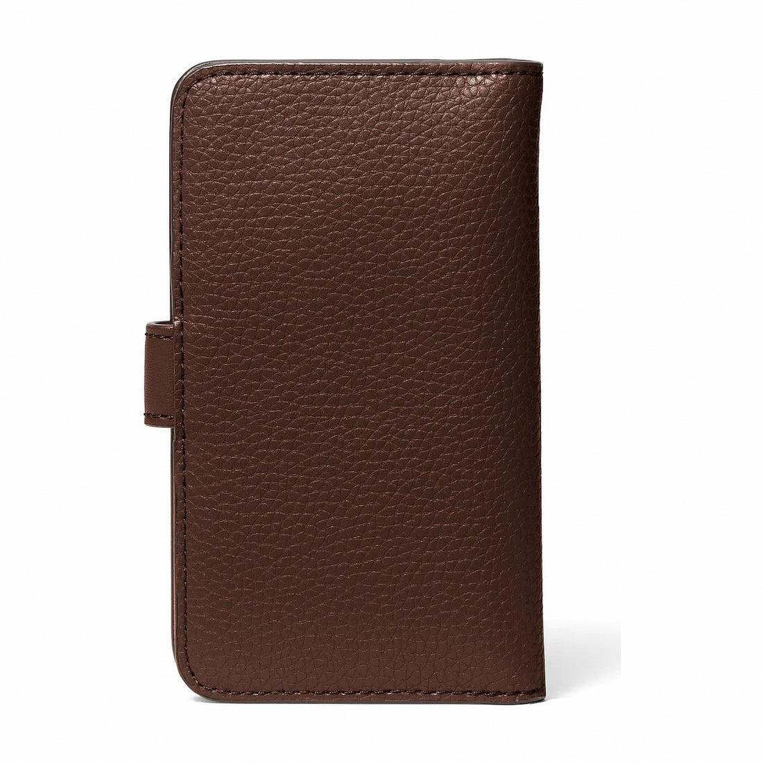 Michael Kors Jet Set Travel Medium Pebbled Leather Billfold Wallet - NUTMEG
