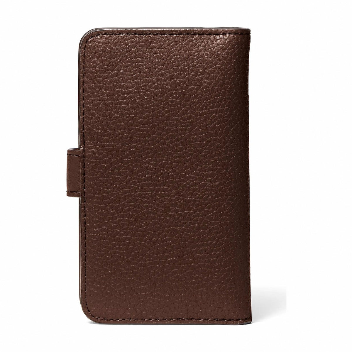 Michael Kors Jet Set Travel Medium Pebbled Leather Billfold Wallet - NUTMEG
