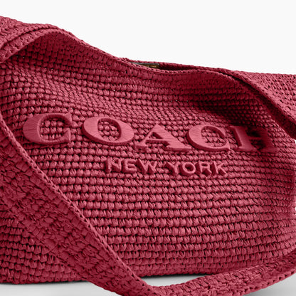 Coach Brooklyn Shoulder Bag 28 - Brass/Dark Fuchsia