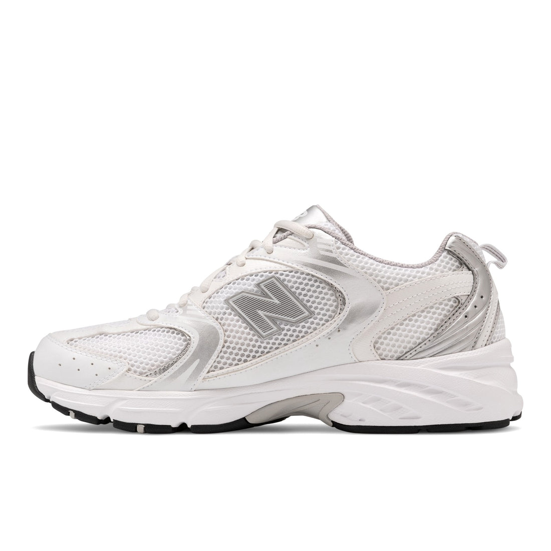 New Balance 530 - WHITE with SILVER METALLIC (MR530EMA)