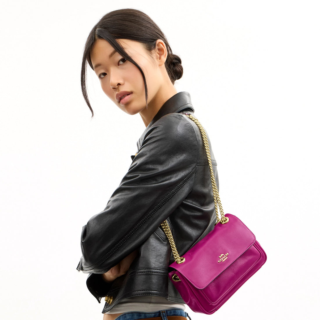 Coach Elodie Crossbody Bag 18 - Im/Magenta