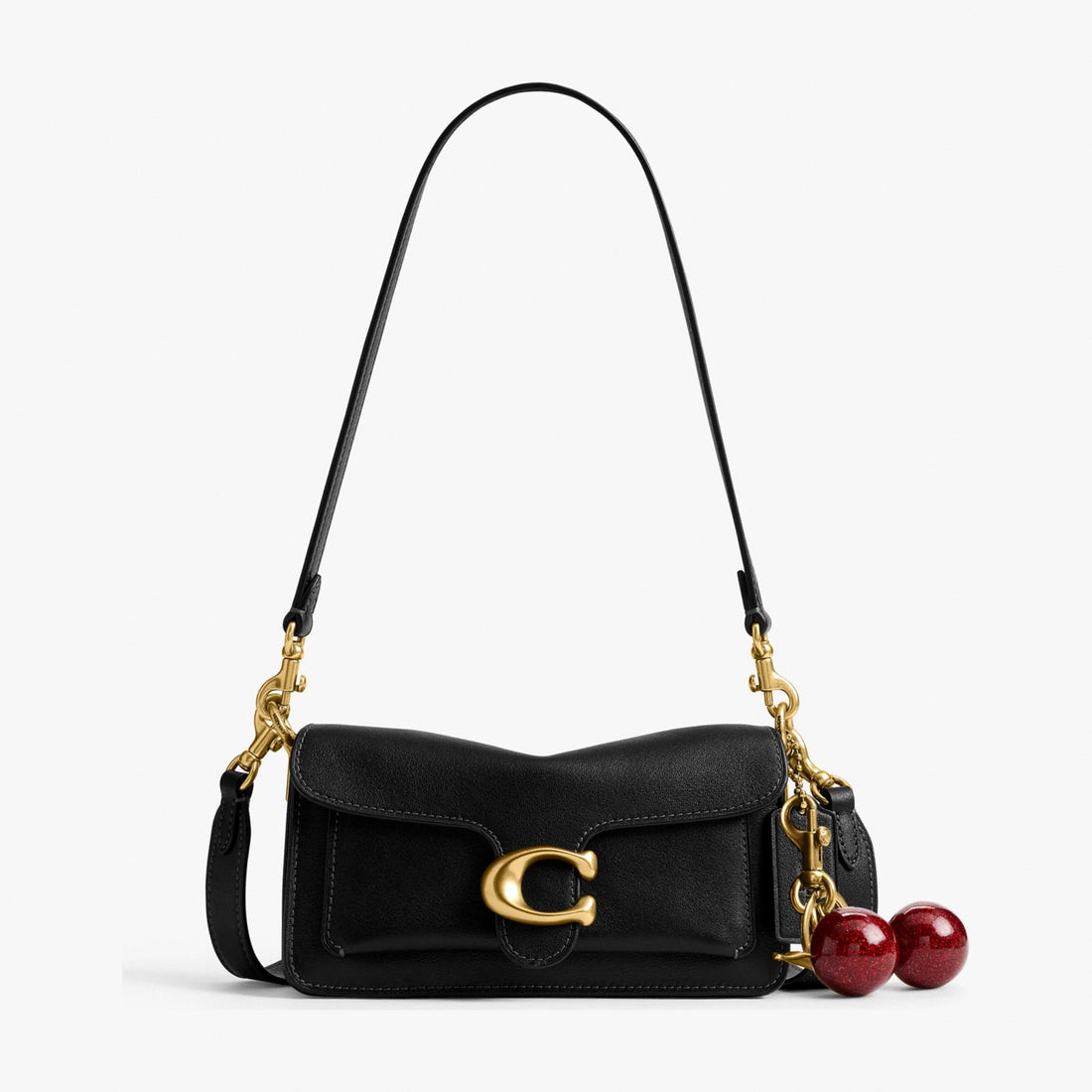 Coach Soft Tabby Shoulder Bag 20 - Brass/Black