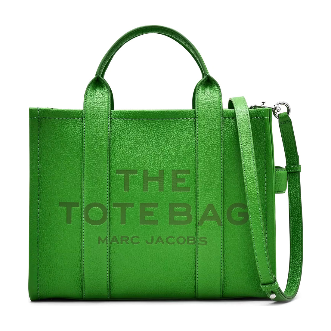 Marc Jacobs The Leather Medium Tote Bag - KIWI