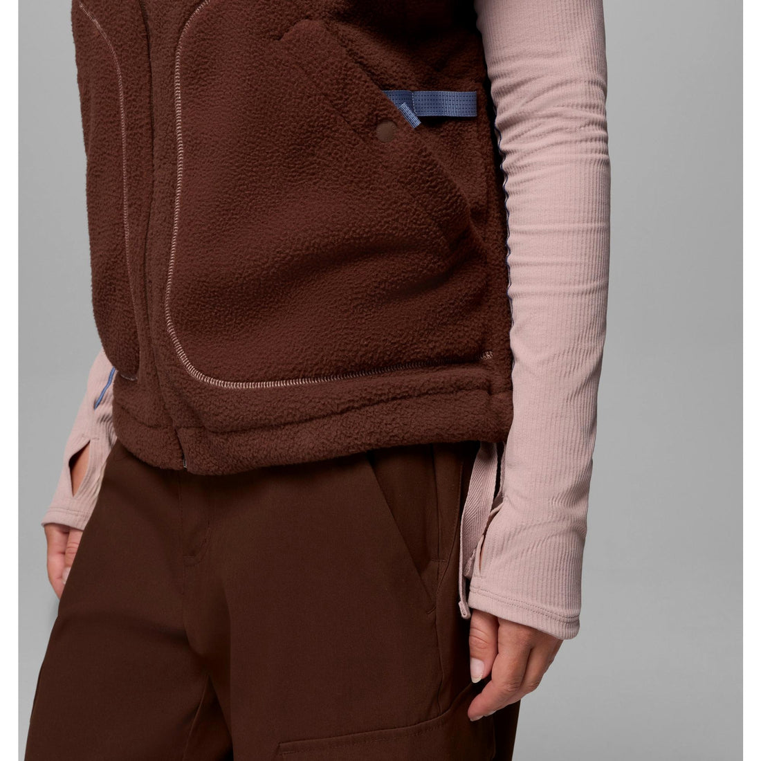 Columbia Women's Misty Moondrift MTR Fleece Relaxed Vest - Tobacco