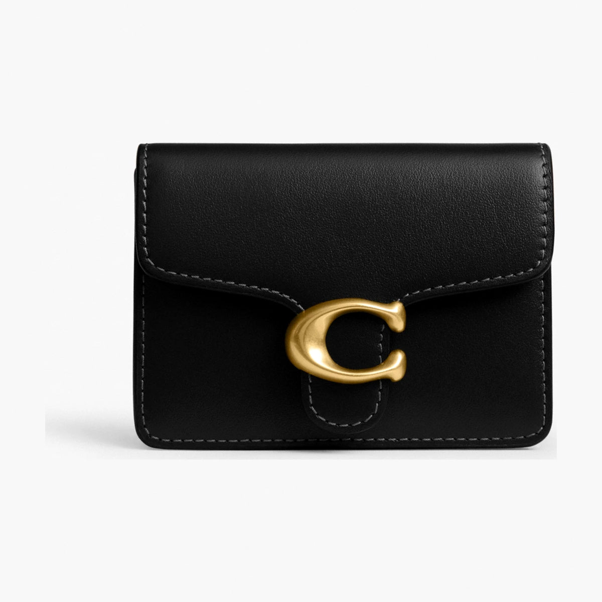 Coach Tabby Card Case - Brass/Black