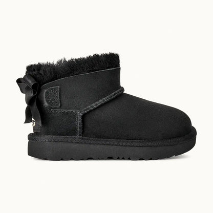 UGG Ultra Mini Bailey Bow - Black